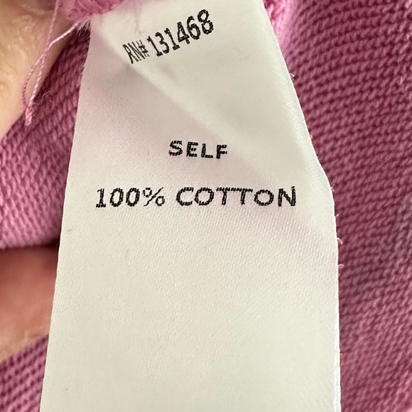 Excellent condition Fate Elastic Waist Terry Dress, Pink-Purple, Size L - Picture 5 of 11